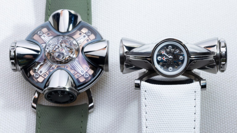Hands-On: MB&F HM11 Architect Titanium Watches
