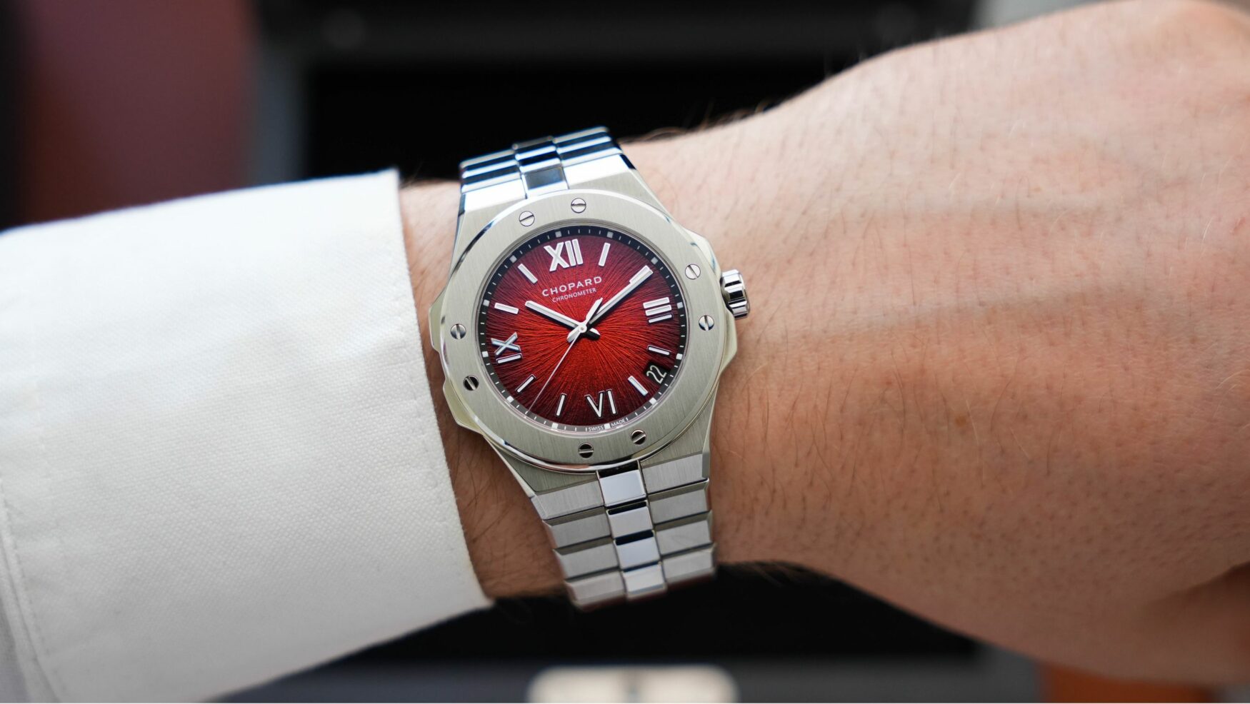 Chopard’s fiery first Australian limited edition is an Alpine Eagle designed by must-know First Nations artist Shal