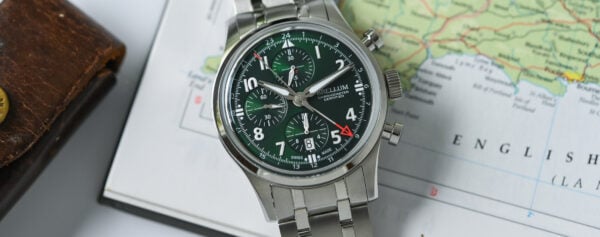 First Look – The New Brellum Pilot GMT LE.3 Chronometer in Green