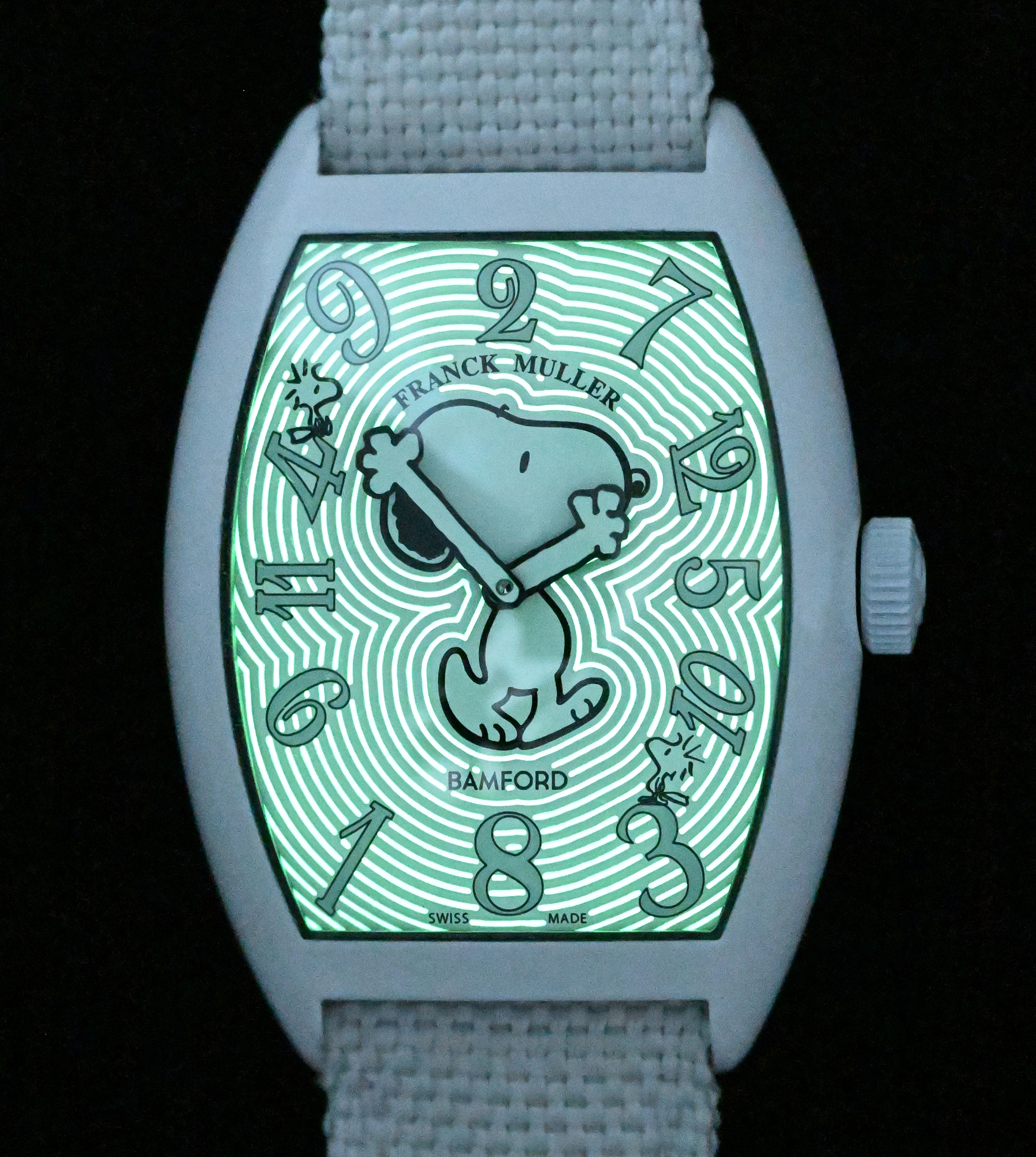 Bamford brings back Franck Muller Snoopy watch