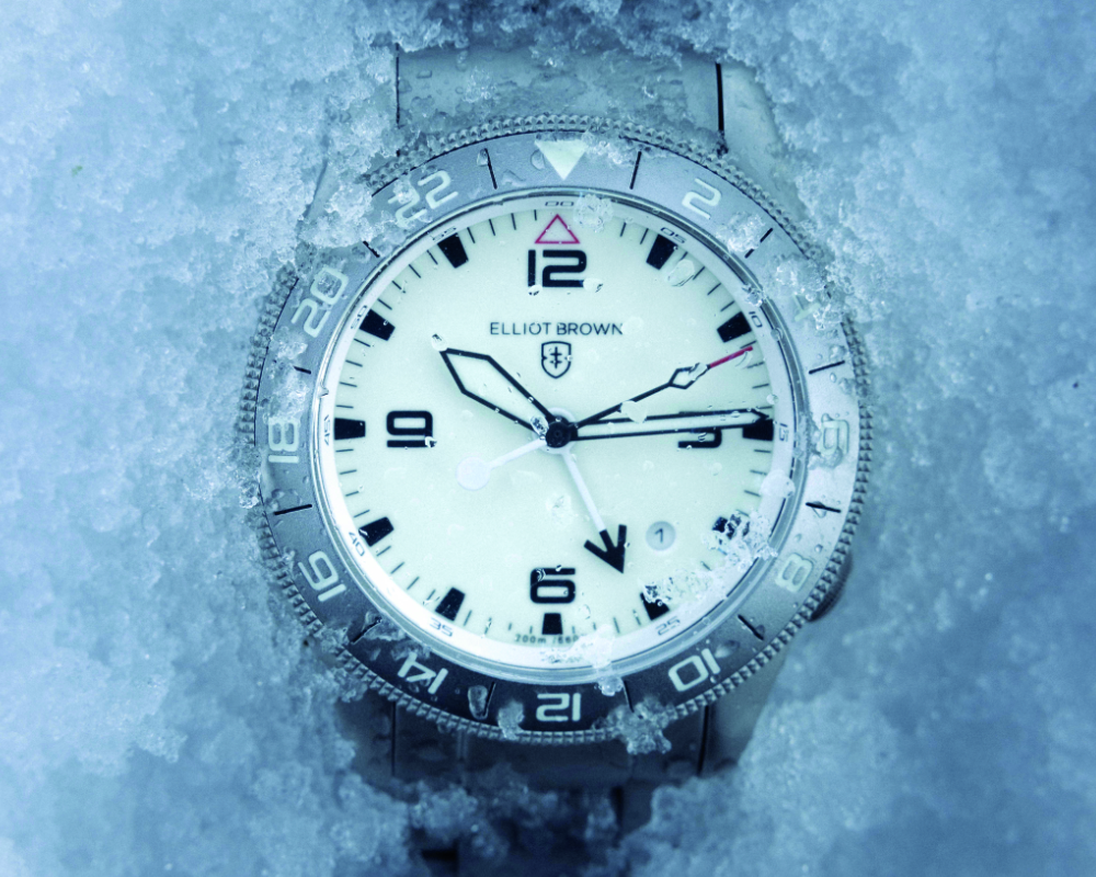 British watchmaker Elliot Brown plans Whiteout watch launch at WatchPro Salon