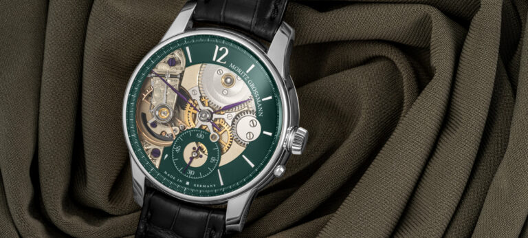 New Release: Moritz Grossman 15th Anniversary Backpage Green Watches (Plus A One-Off Anniversary Tremblage)