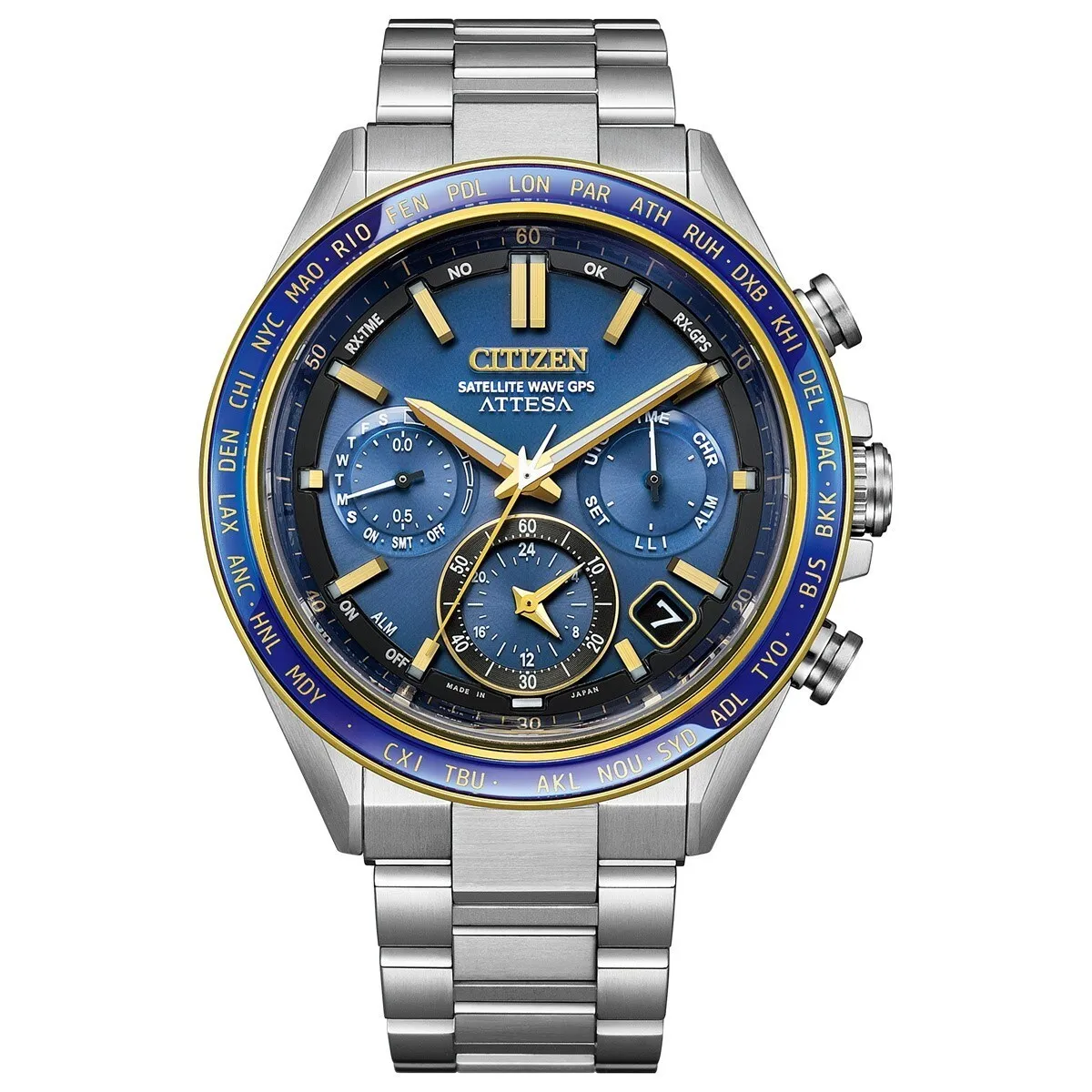 Citizen Summons Neptune to Attesa GPS Series 