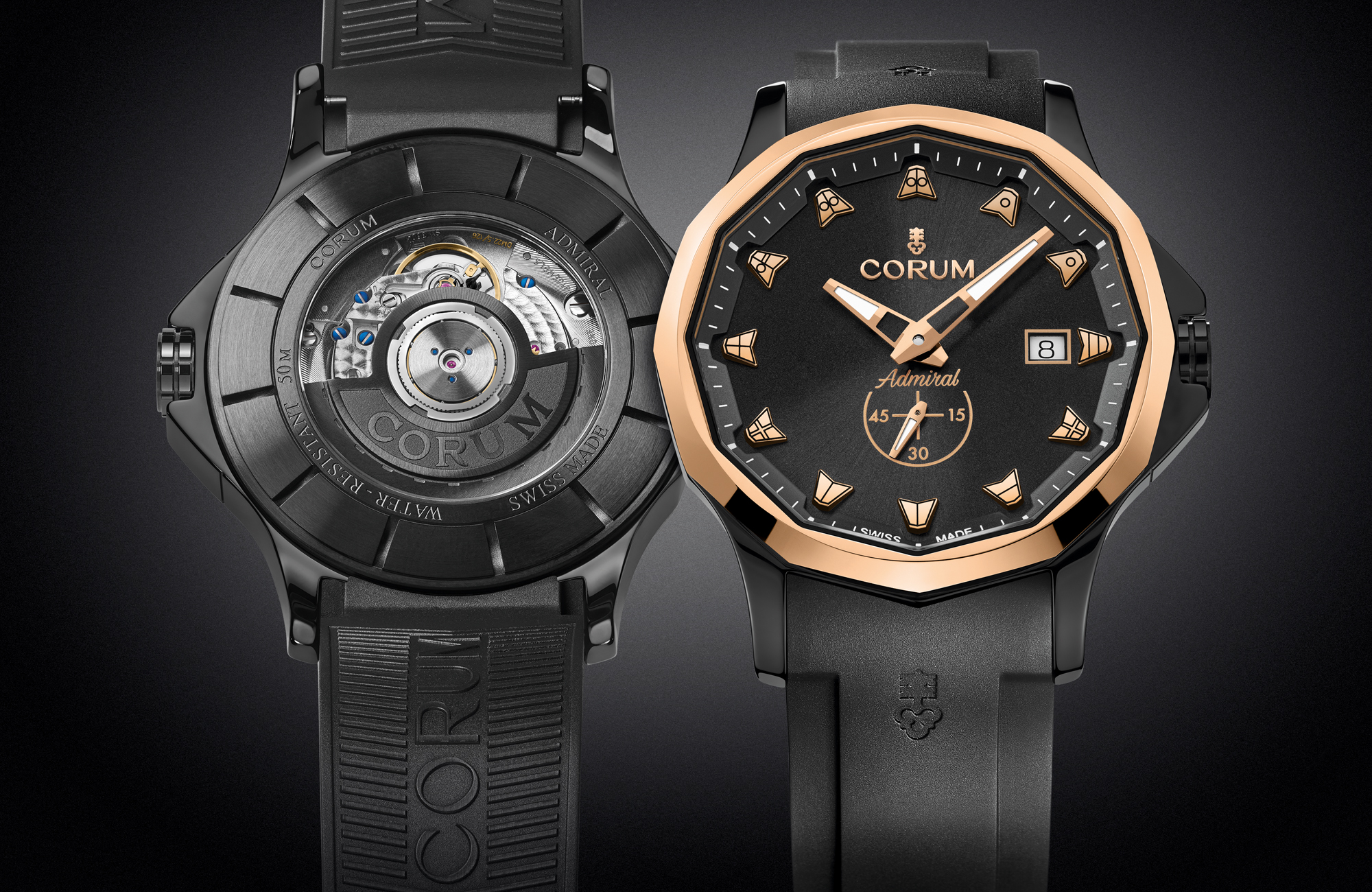 Corum embraces street art and ceramic for latest additions to the Admiral fleet
