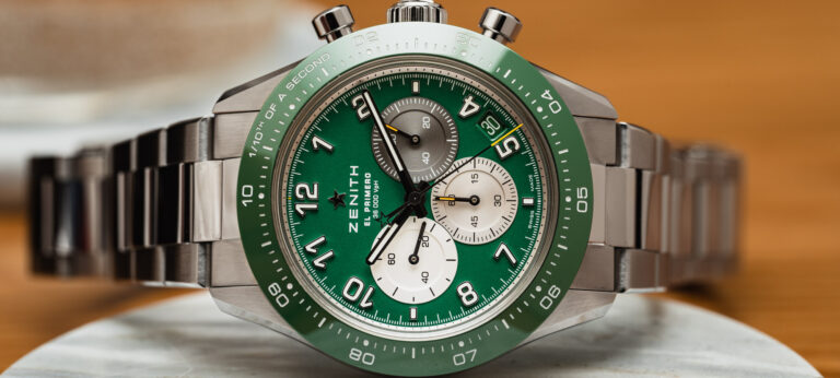 Hands-On Debut: Zenith Chronomaster Sport Aaron Rodgers Edition Watch