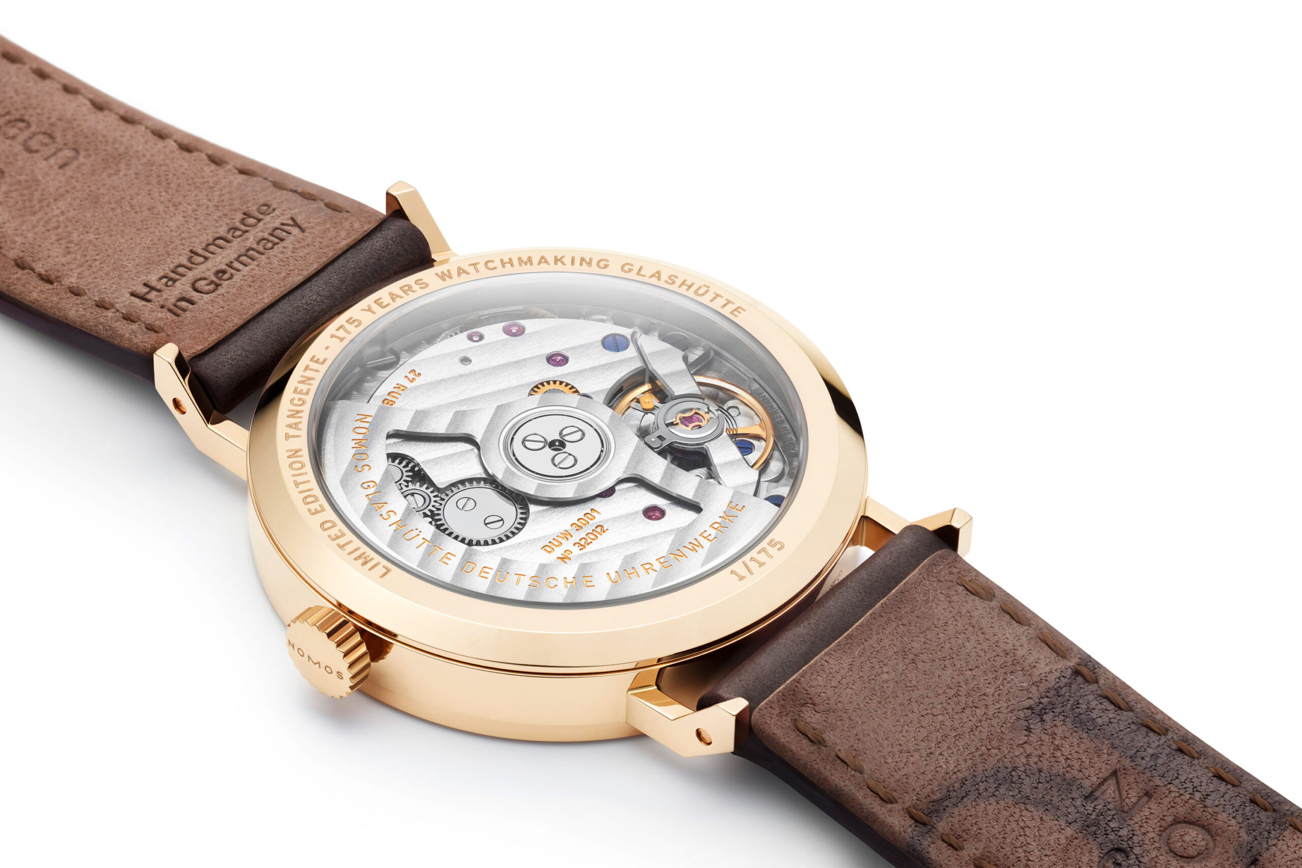 Delightful and Dressy: Meet the Limited Nomos Glashütte Tangente Rose Gold Neomatik 175 Years of Watchmaking Glashütte