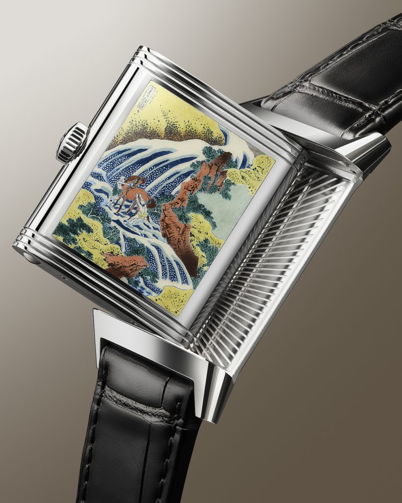 Jaeger-LeCoultre Unveils Reverso Tribute Enamel Watches Inspired by Hokusai’s Masterpieces