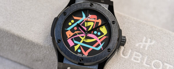First Look – The Two Calligraphy-Themed Hublot Classic Fusion Black Magic Dubai Watch Week