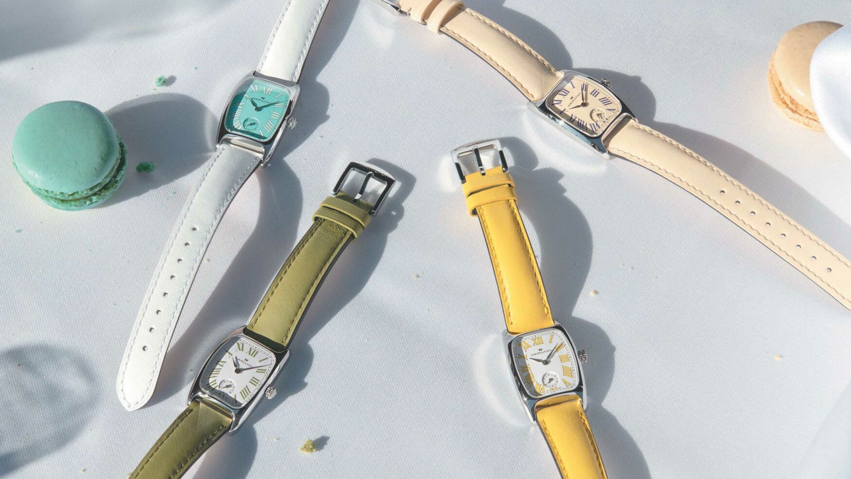 Hamilton mixes their Boulton with macaron colours