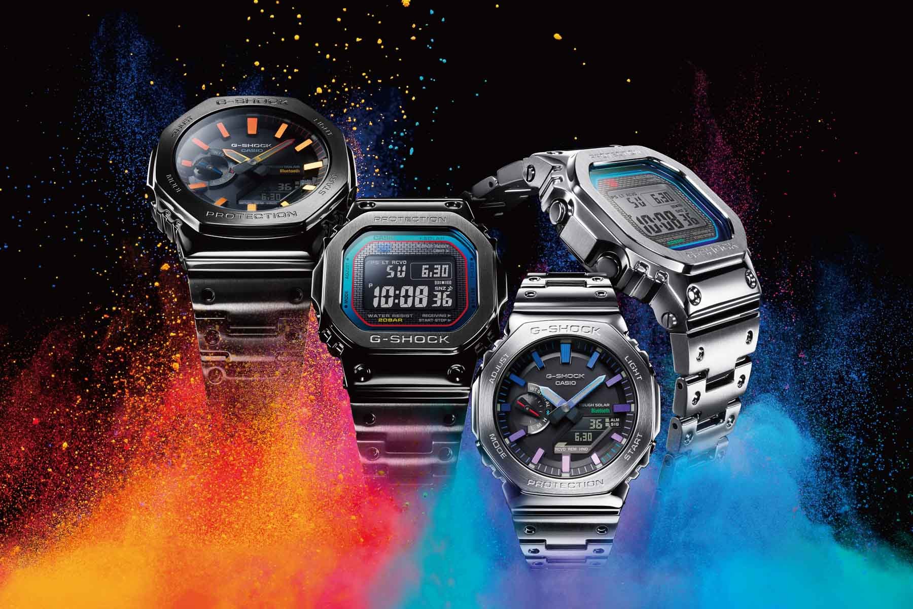 Introducing: The G-Shock Polychromatic Collection