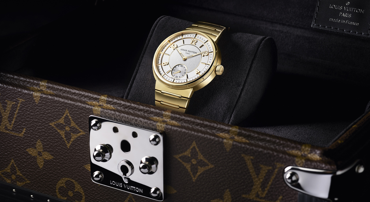 Louis Vuitton dials up the luxury with Tambour watches in gold