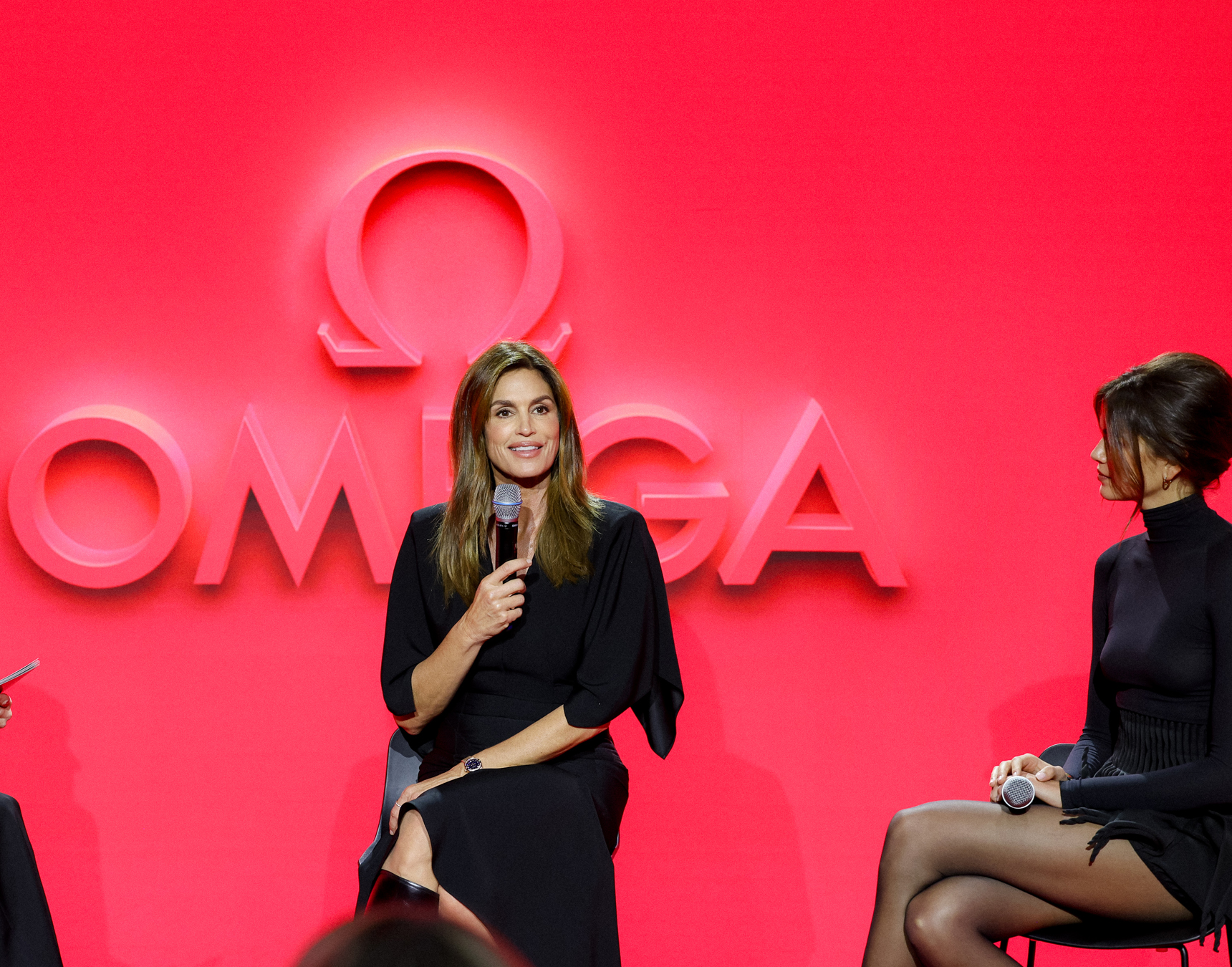 The Planet Omega Exhibition welcomes Cindy Crawford and Kaia Gerber