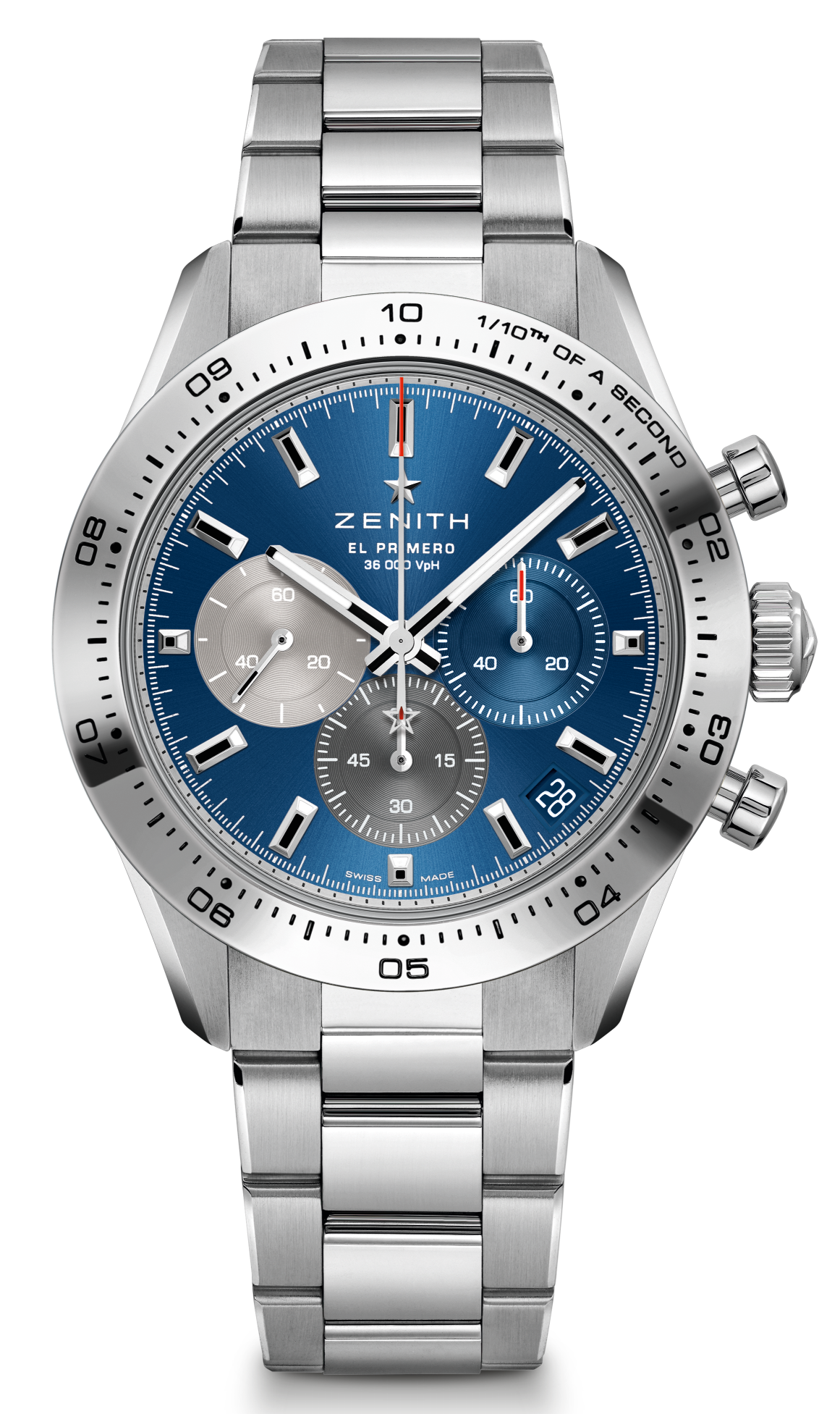 Zenith trims price of its Chronomaster Sport with switch from ceramic to steel bezel