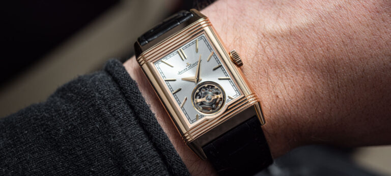 Hands-On: Jaeger-LeCoultre Reverso Tribute Duoface Tourbillon Watch