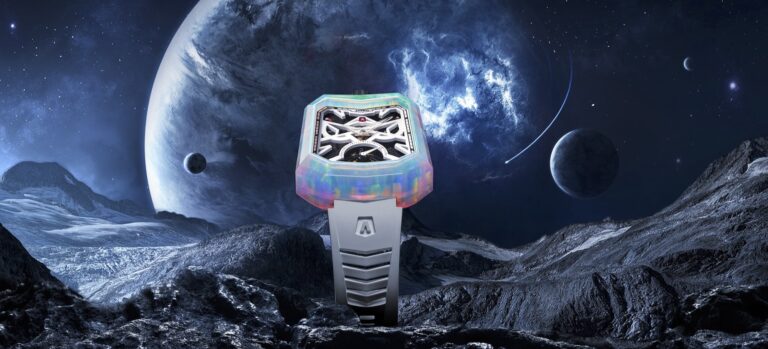 The Aventi Enygma Brings a Galaxy of Color To Your Wrist With An Opalyte™ Case