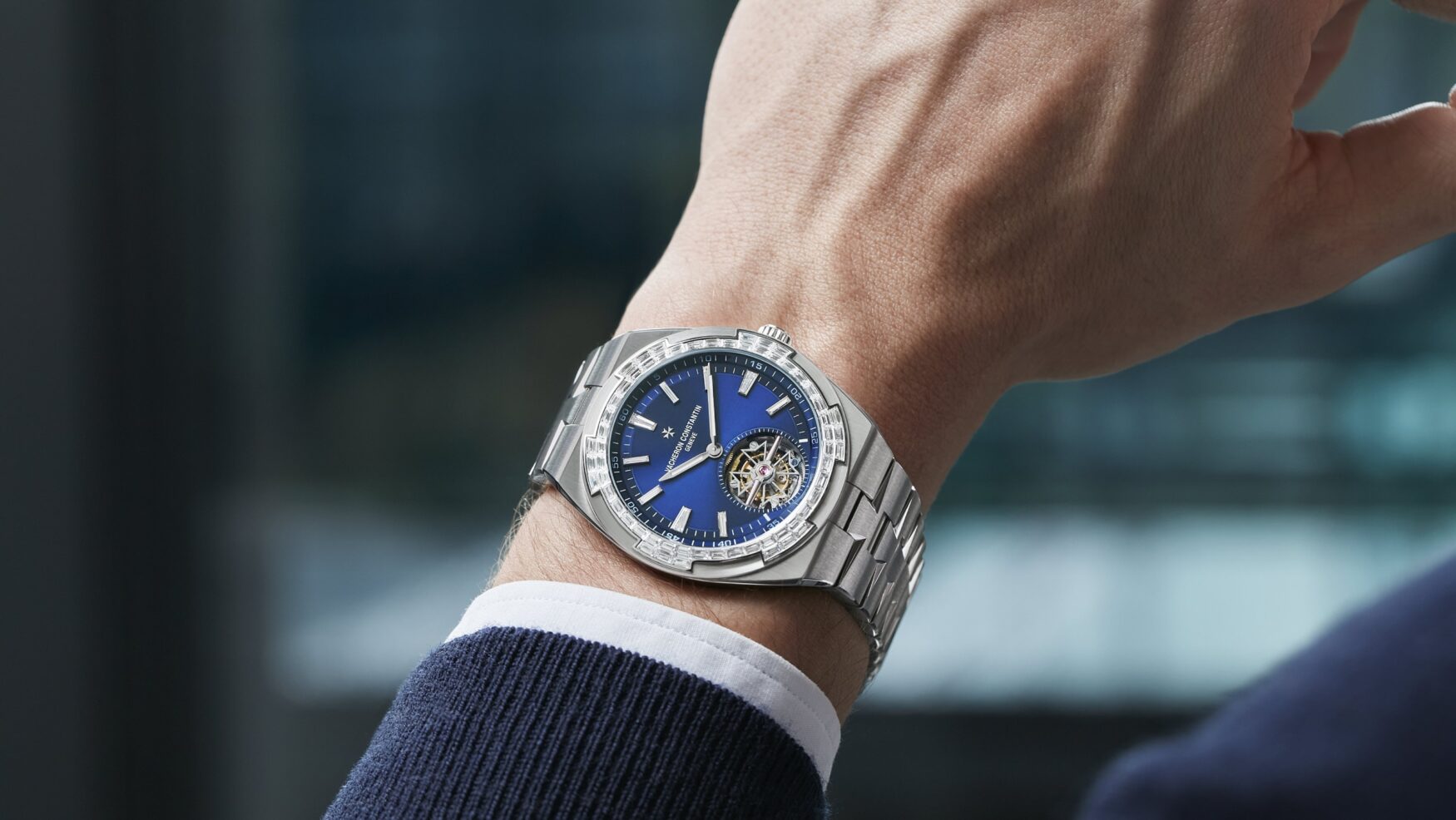 Vacheron Constantin applies subtle bling to the Overseas Tourbillon High Jewellery