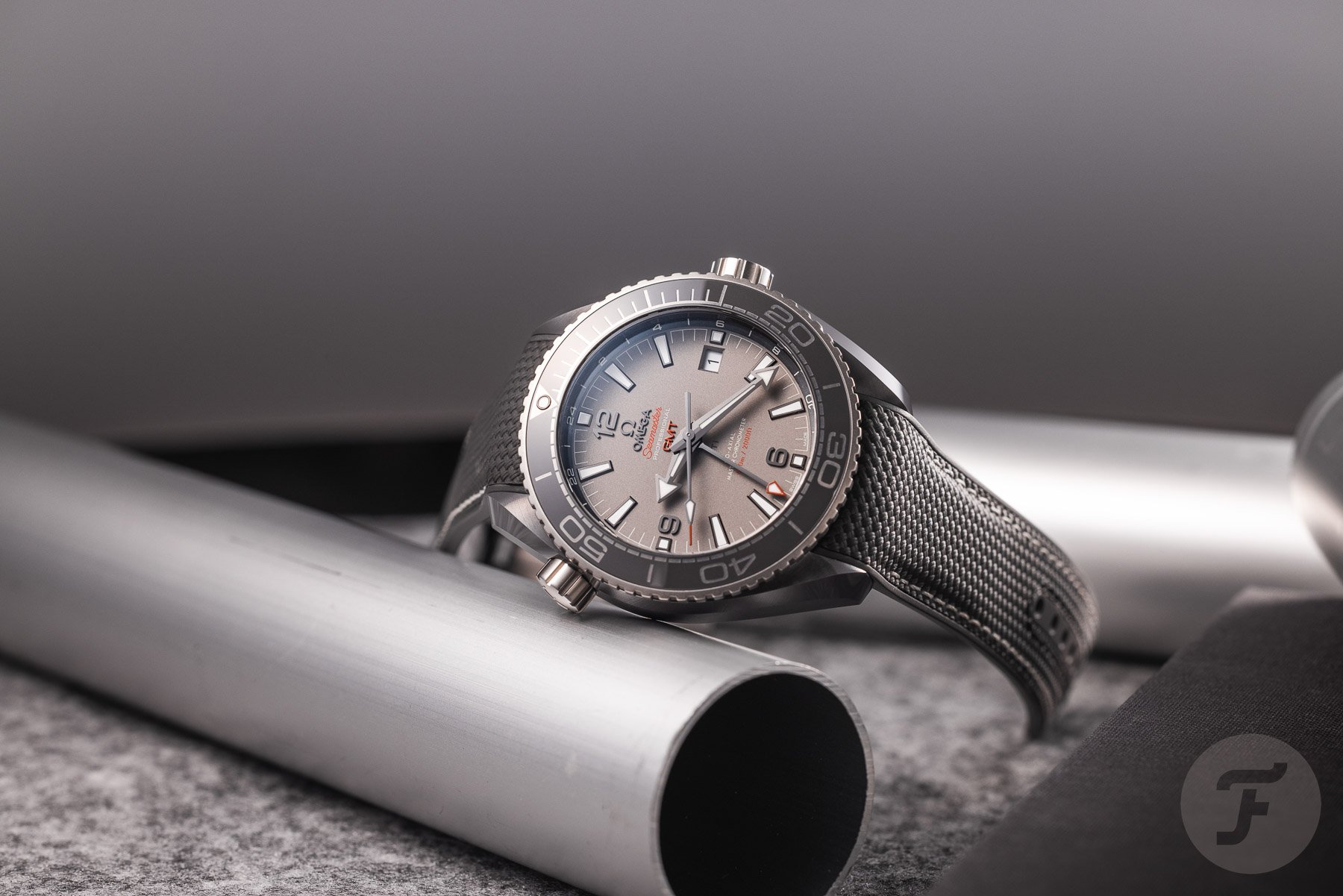 Hands-On With The Oversized And Lightweight Omega Seamaster Planet Ocean GMT Dark Grey
