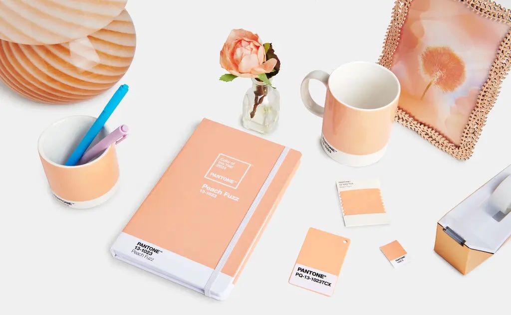 Peach Fuzz Named Pantone Color Of Year 2024, Watch Brands Deliver