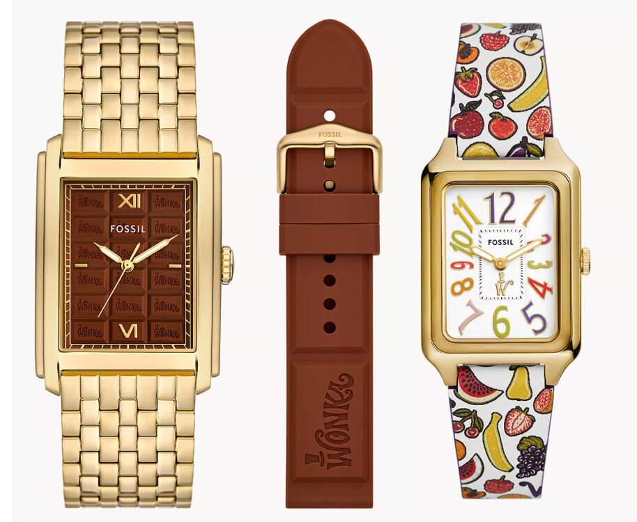 Fossil’s Wonka watches keep time in a world of pure imagination
