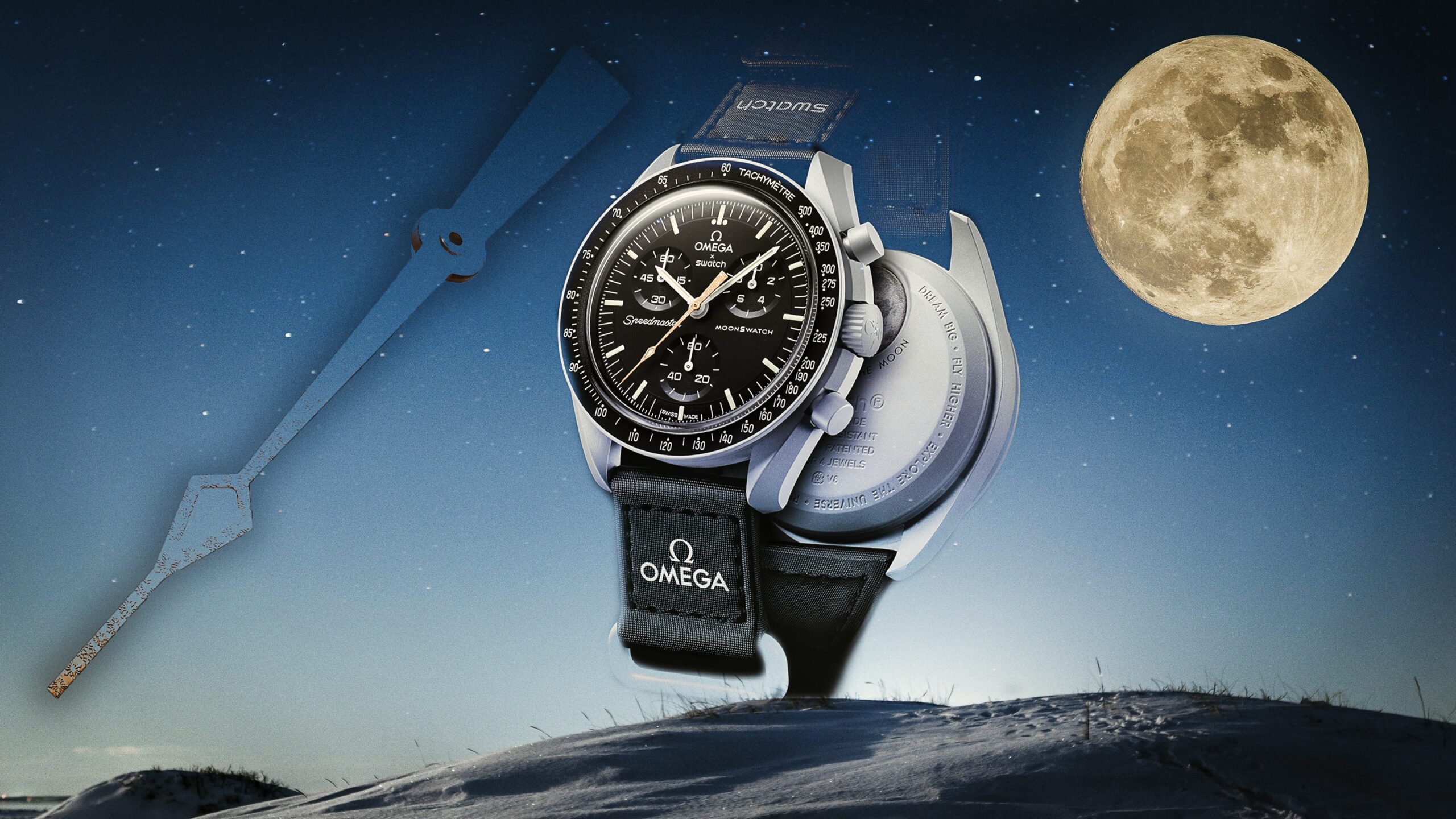 Introducing: The Final Moonshine MoonSwatch Of 2023: The ‘Cold Moon’ ‘Snowflake’