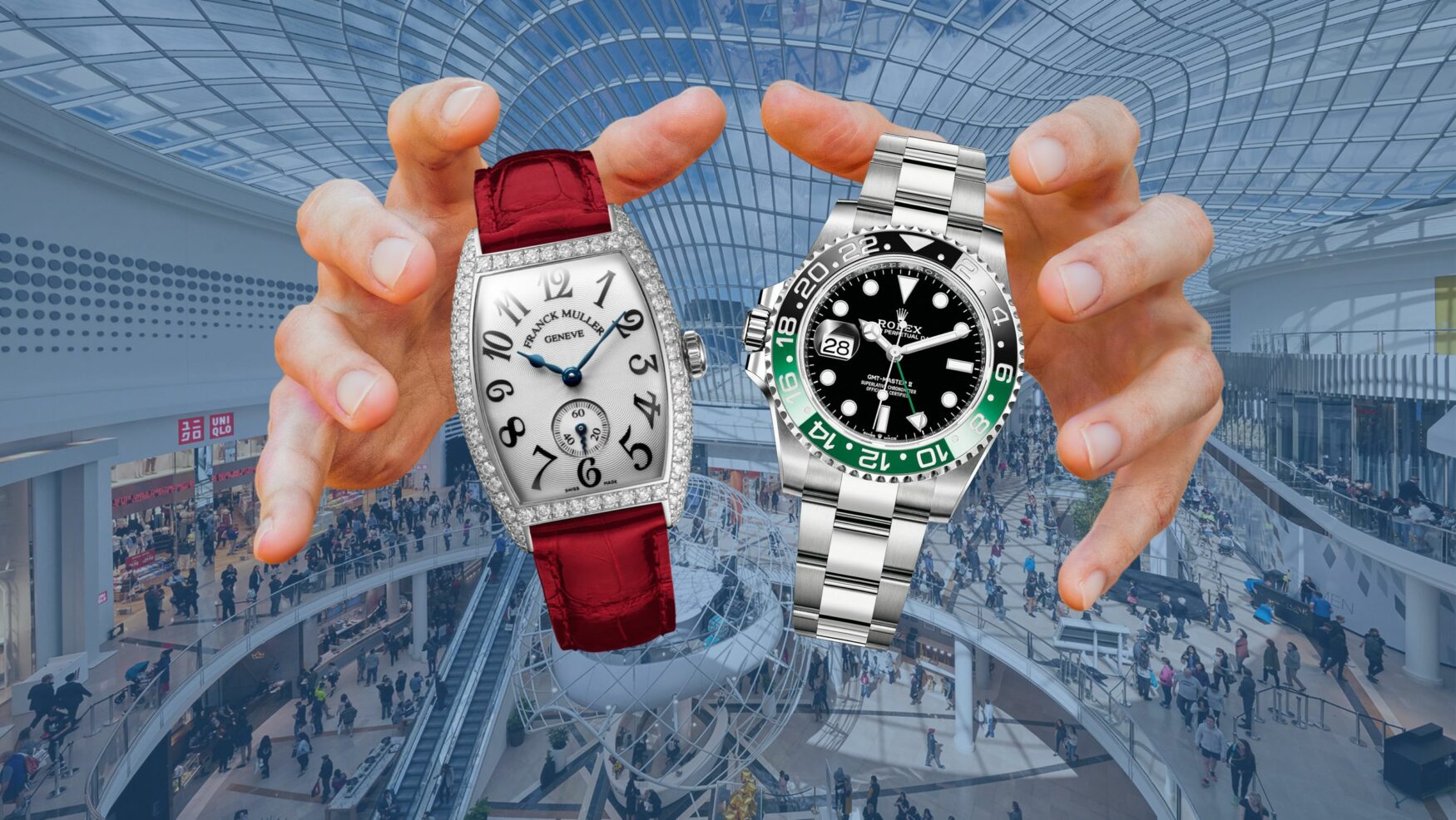 As watch thefts rise in London, brazen thief pulls off  million watch heist in Melbourne
