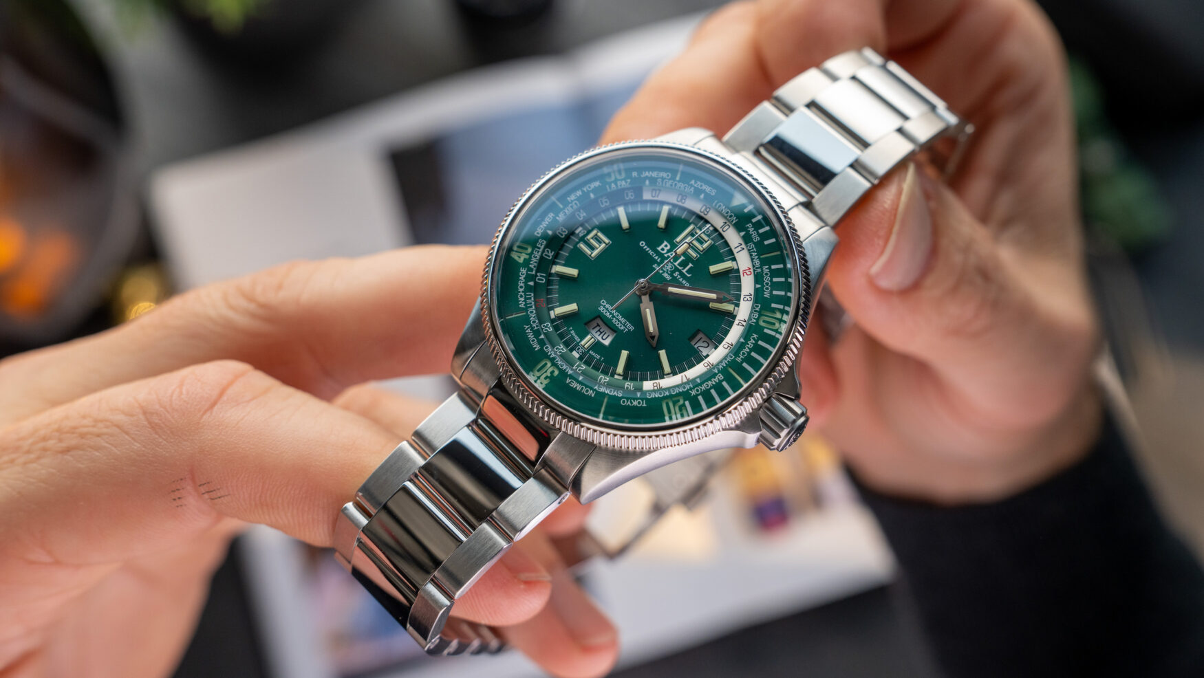 The Ball Engineer Master II Diver Worldtime punches above its entry-luxury pricing
