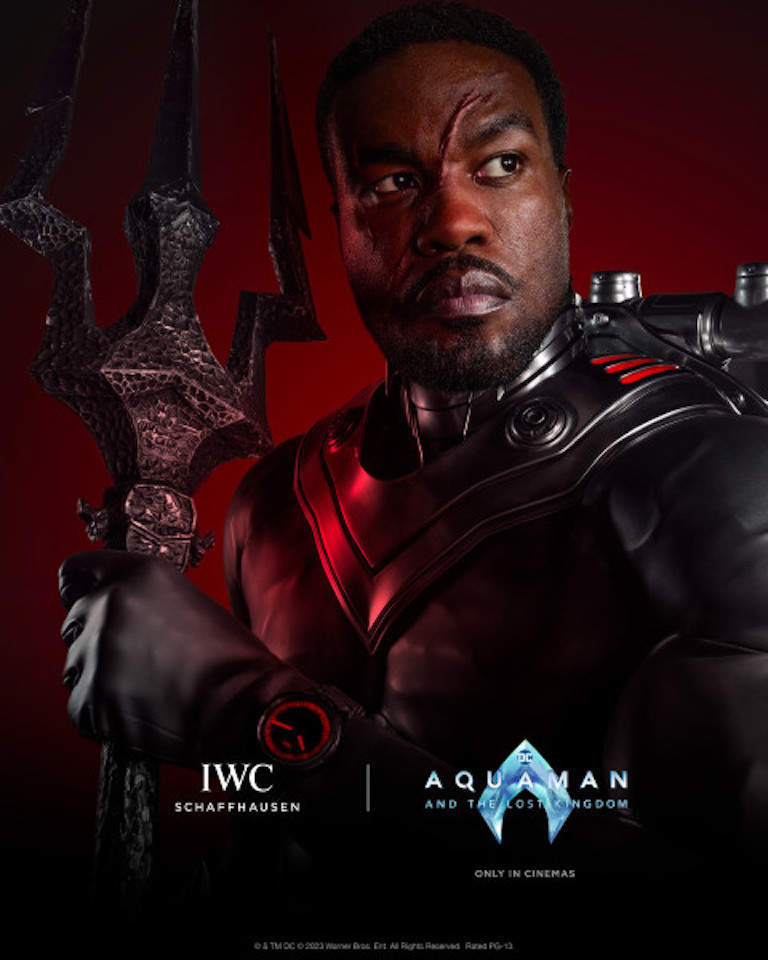 Aquaman And the Lost Kingdom Movie Also Debuts IWC Aquatimer Watch