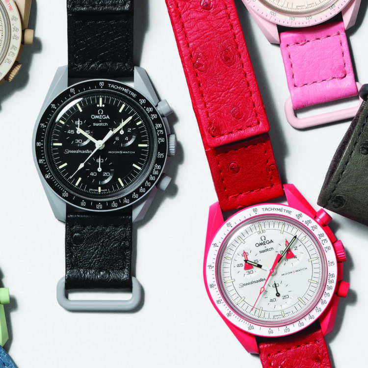 MoonSwatch hits high fashion notes