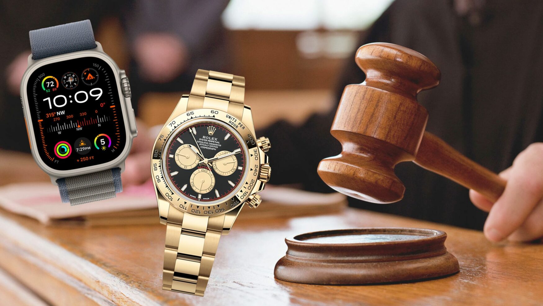 Rolex and Apple both find themselves in hot water