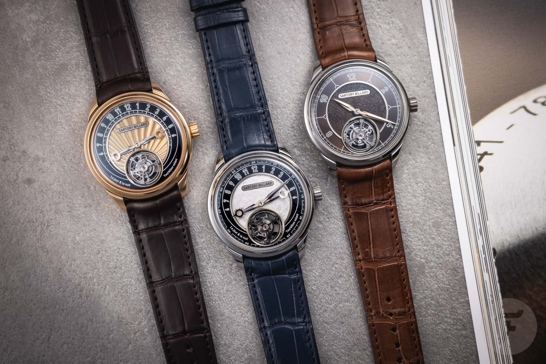 Hands-On With The Bespoke Sartory Billard SB06-12 And SB06-24 Flying Tourbillon Watches