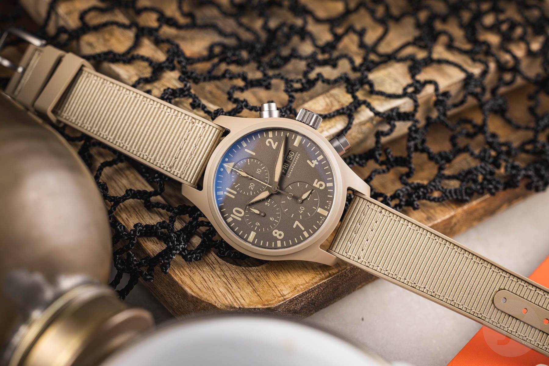 Hands-On With The IWC Pilot’s Watch Chronograph 41 Top Gun Mojave Desert — The Tool Watch Redefined