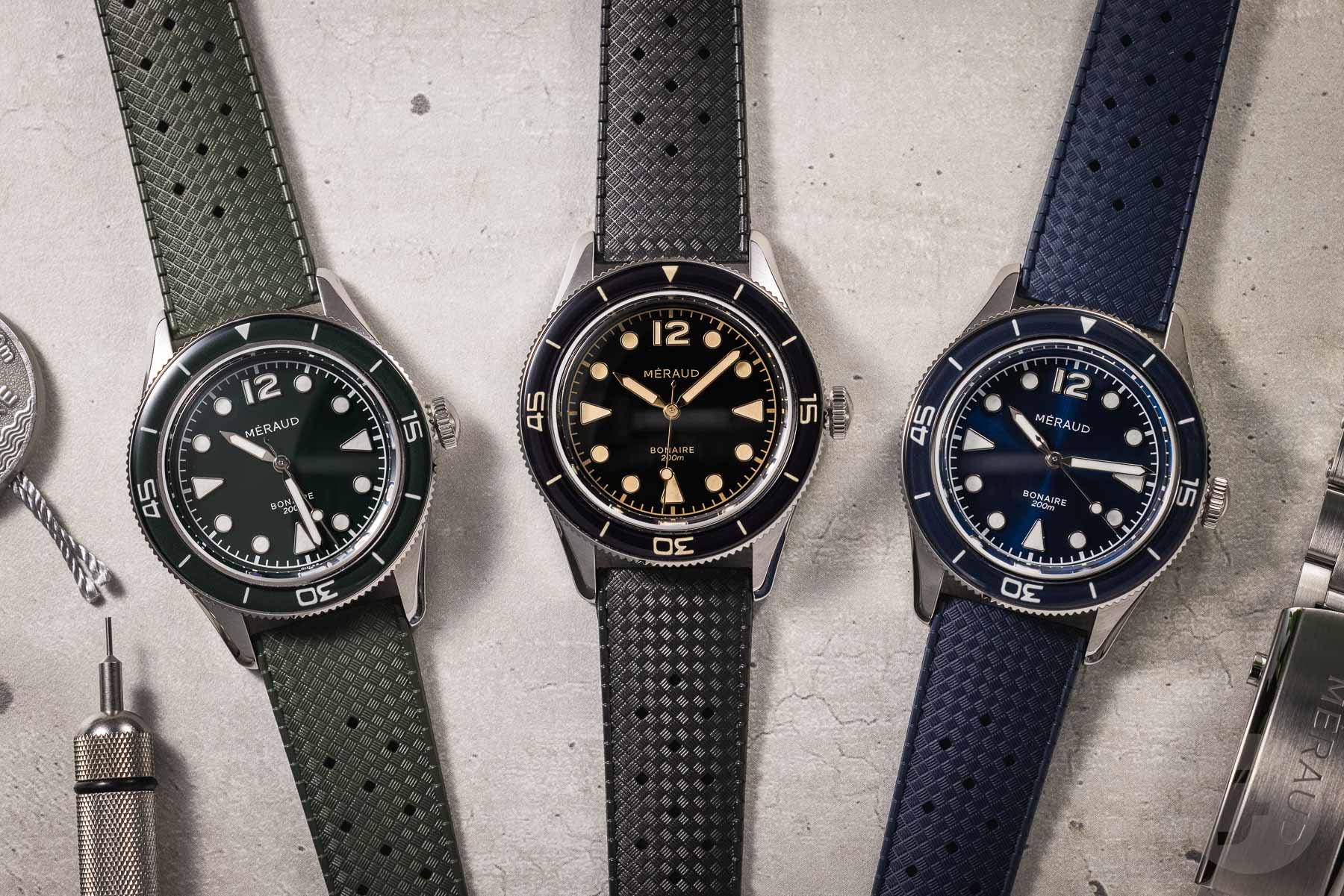 Hands-On With The Brand-New Méraud Bonaire MkII In Green, Blue, And Black