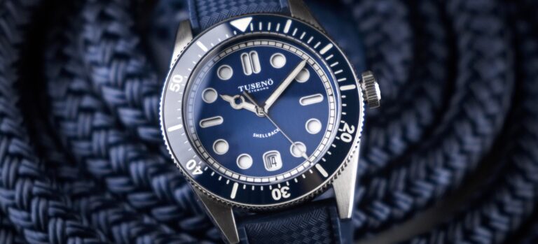 Tusenö Refines Its Flagship Swedish Dive Watch With The Shellback V2