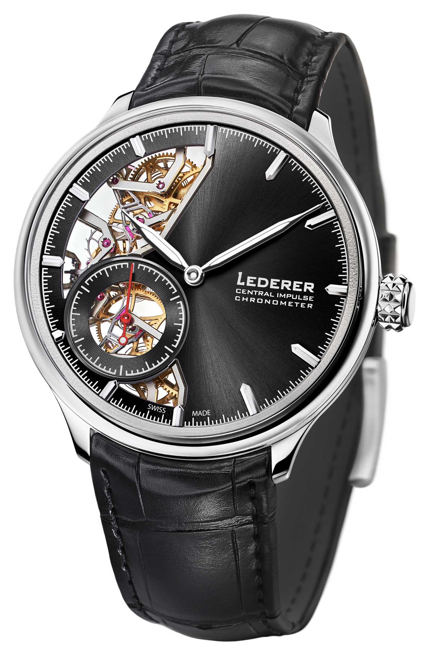 Bernhard Lederer introduces the Central Impulse Chronometer InVerto