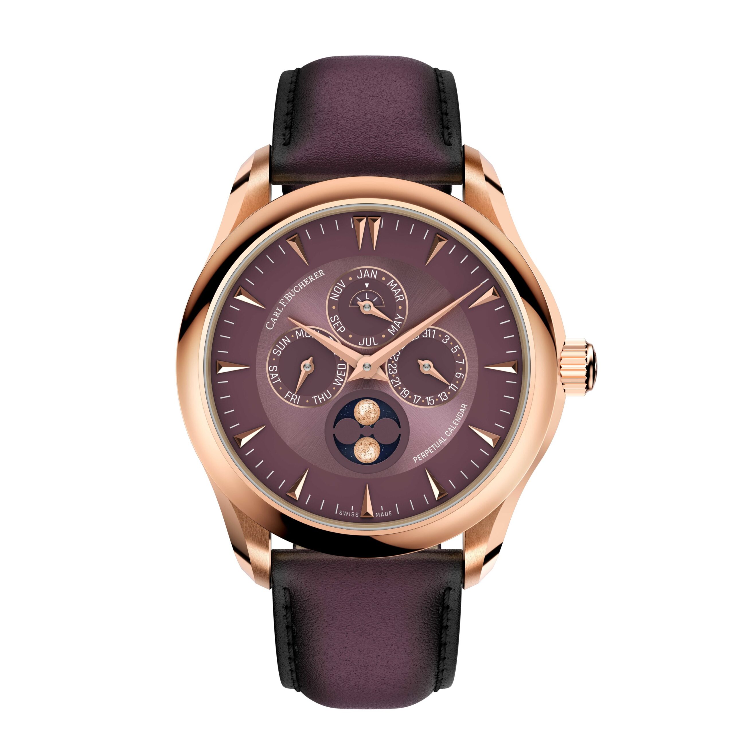 Carl F. Bucherer Releases Quartet of Manero Peripheral Perpetual Calendar Watches