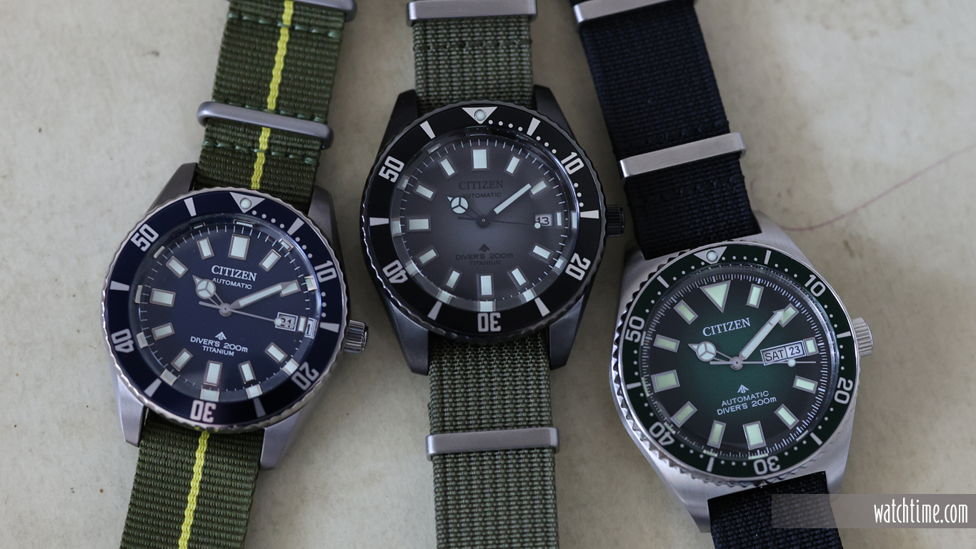 Challenge Accepted: Comparing Citizen’s Current Line-Up of Vintage-Inspired Dive Watches