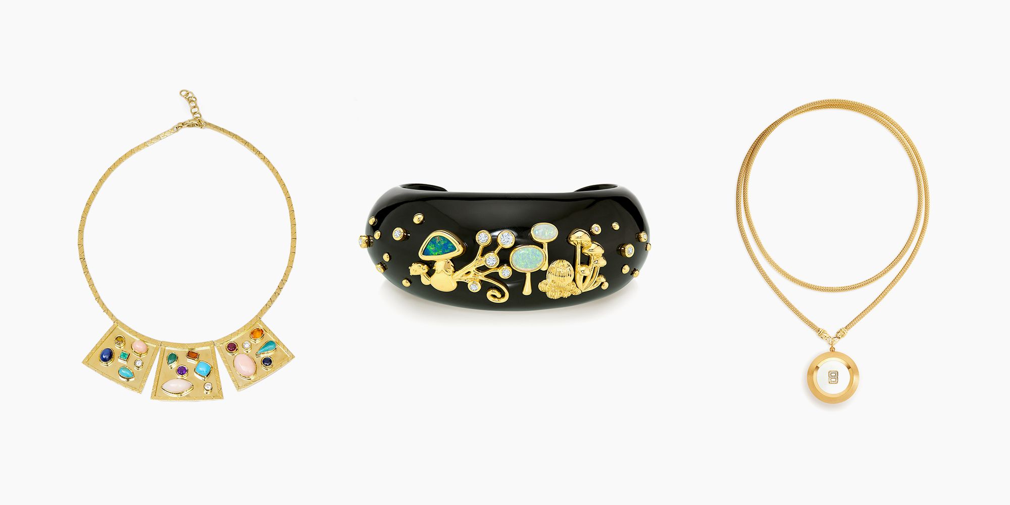 Colorful Jewelry Trends Seen At The  2023 Las Vegas Couture Show