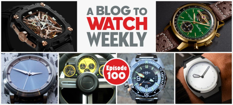 ABTWW: L’BlogtoWatch, Bulgari Designs A Car, And David Gets Riled