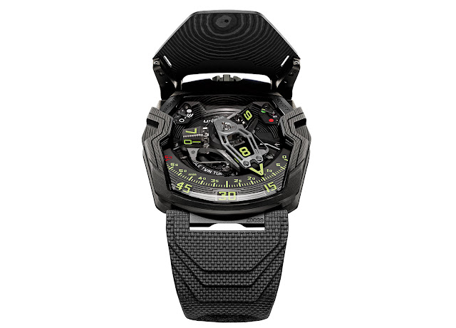 Urwerk introduces UR-230 "Eagle": innovative timekeeping in CTP carbon