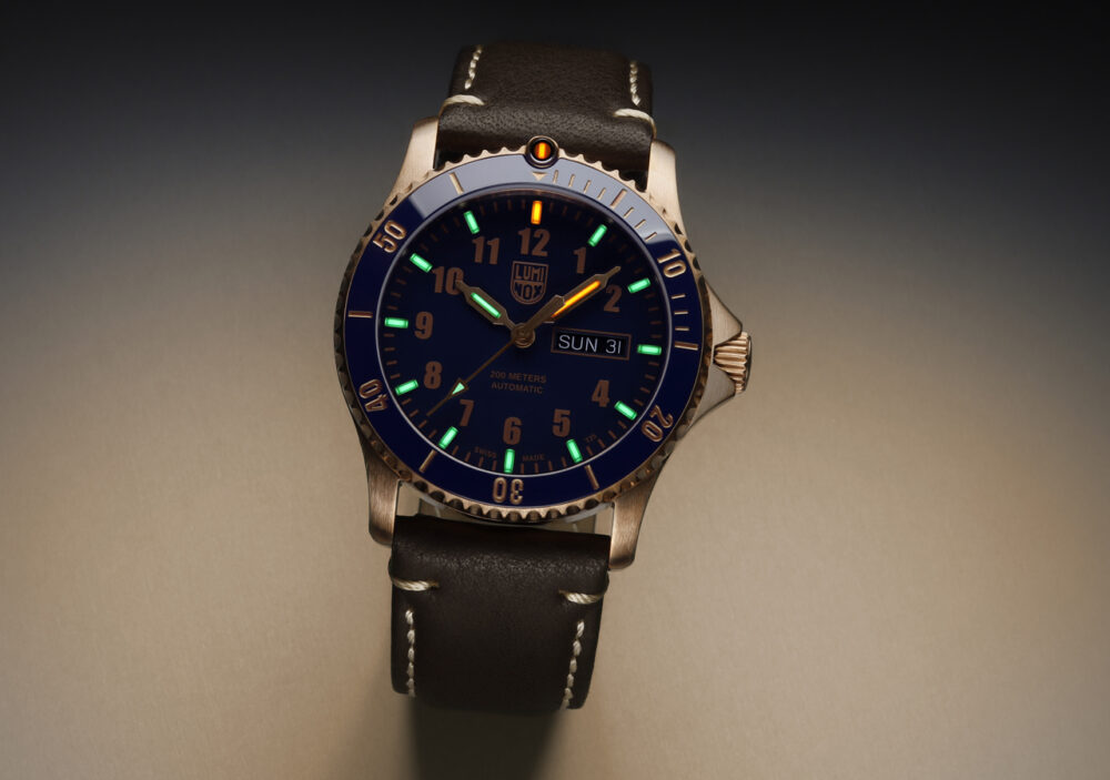 Luminox extends Sport Timer line with green and bronze models