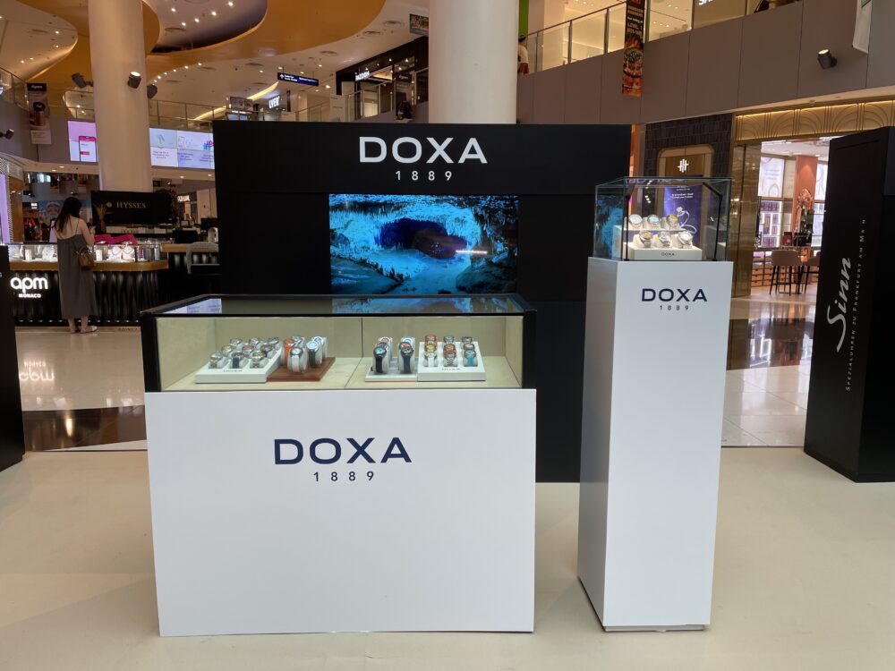 Doxa stakes its claim in Singapore as it joins The Hour Glass