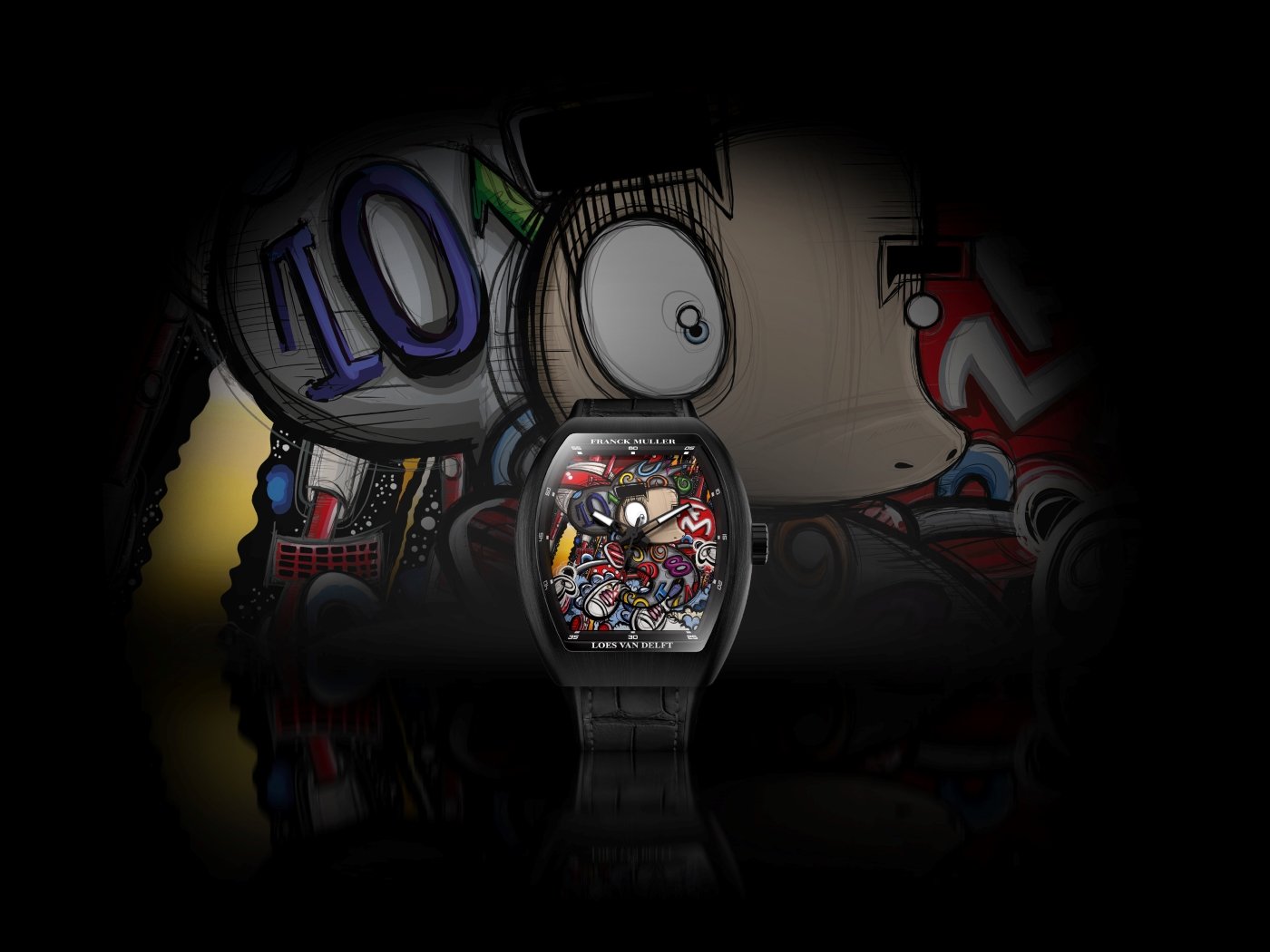 Franck Muller Dreams in Color with Loes Van Delft 