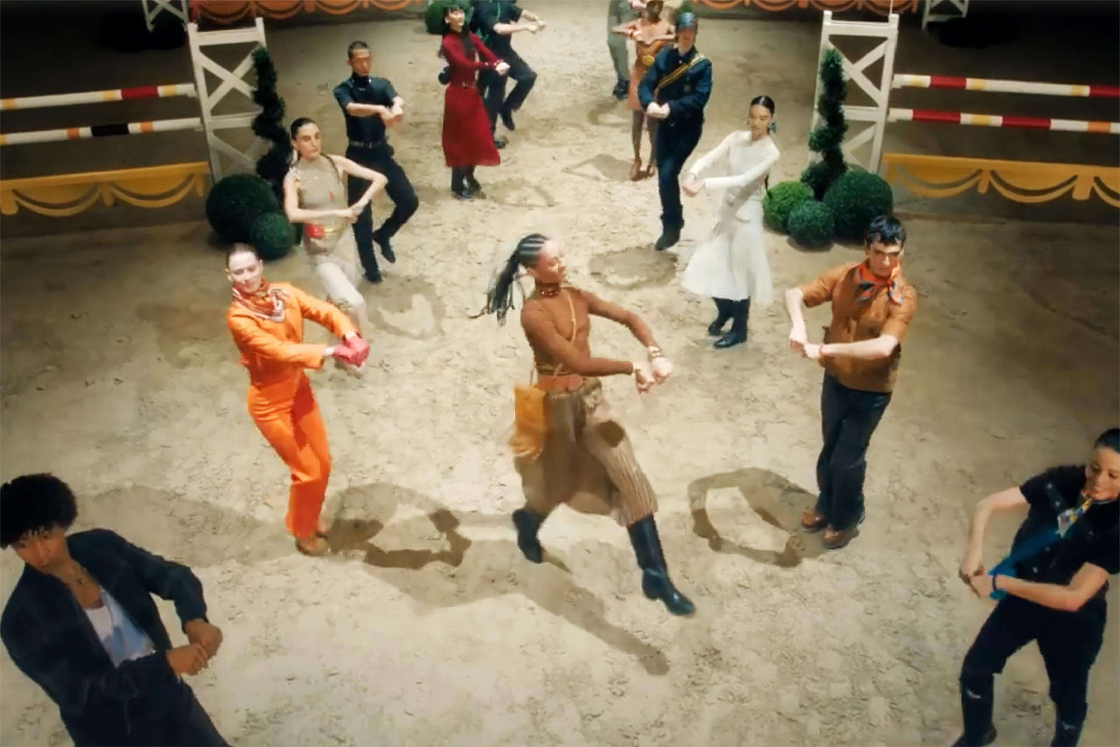 Hermès Celebrates Dance