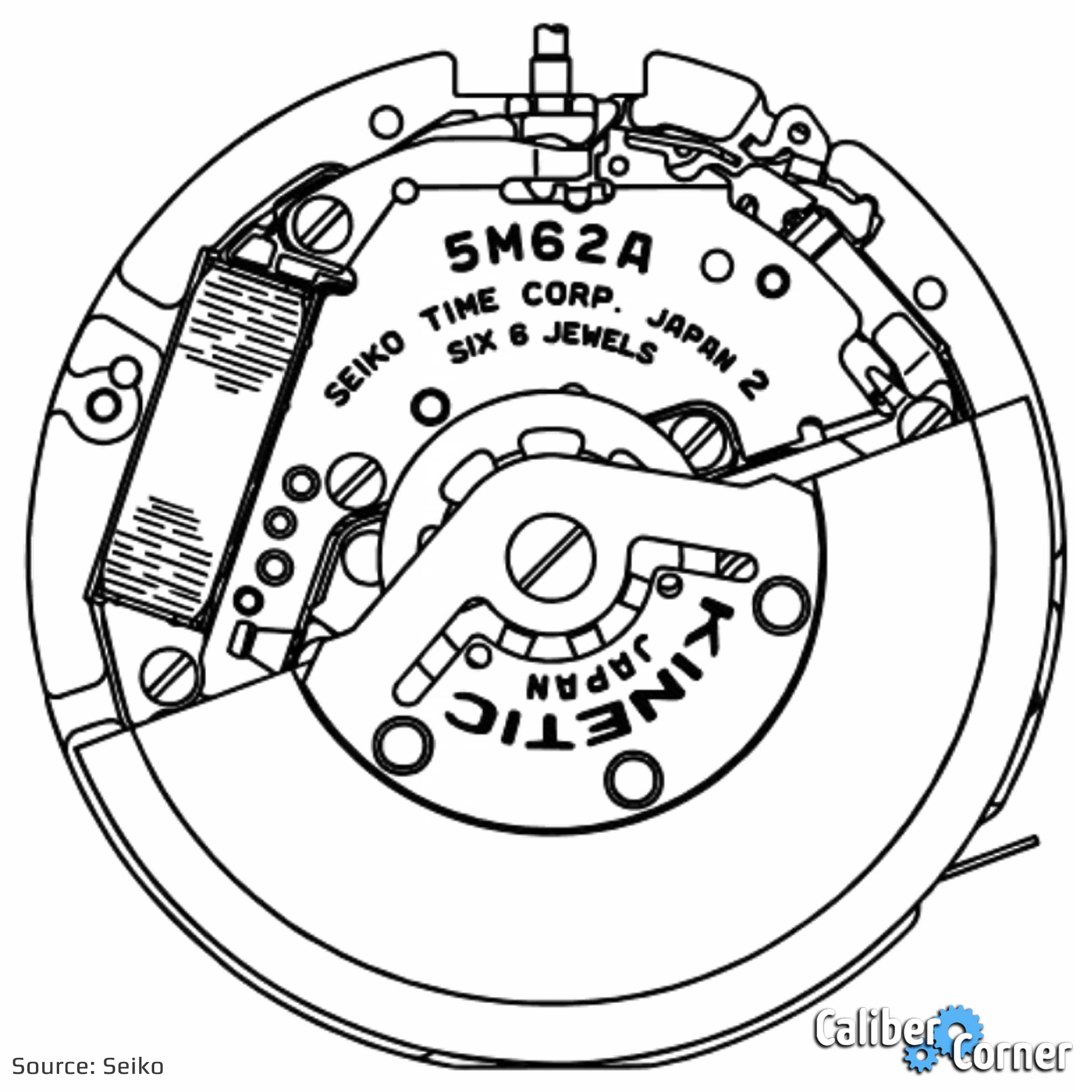 Seiko Caliber 5M62A
