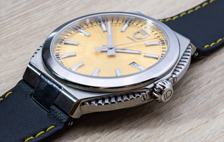 Watch Review: ID Geneve Circular S Watch With Sun-Forged Steel