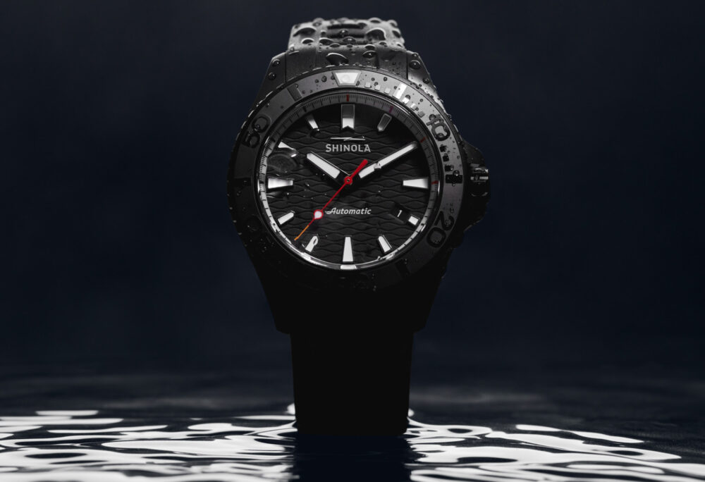 Shinola adds ceramic watch to oversized Monster line