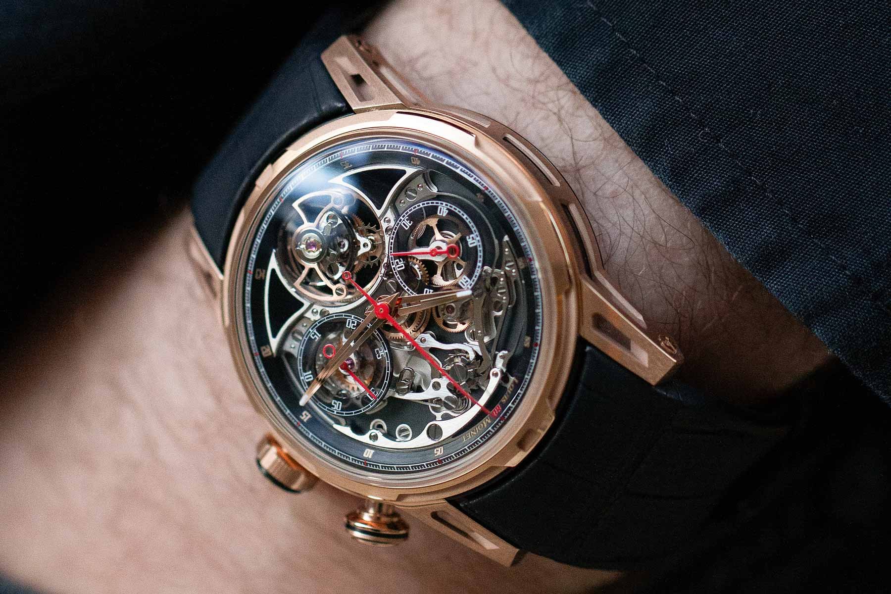 The Louis Moinet Impulsion Onyx Is A Showpiece Tourbillon Chronograph