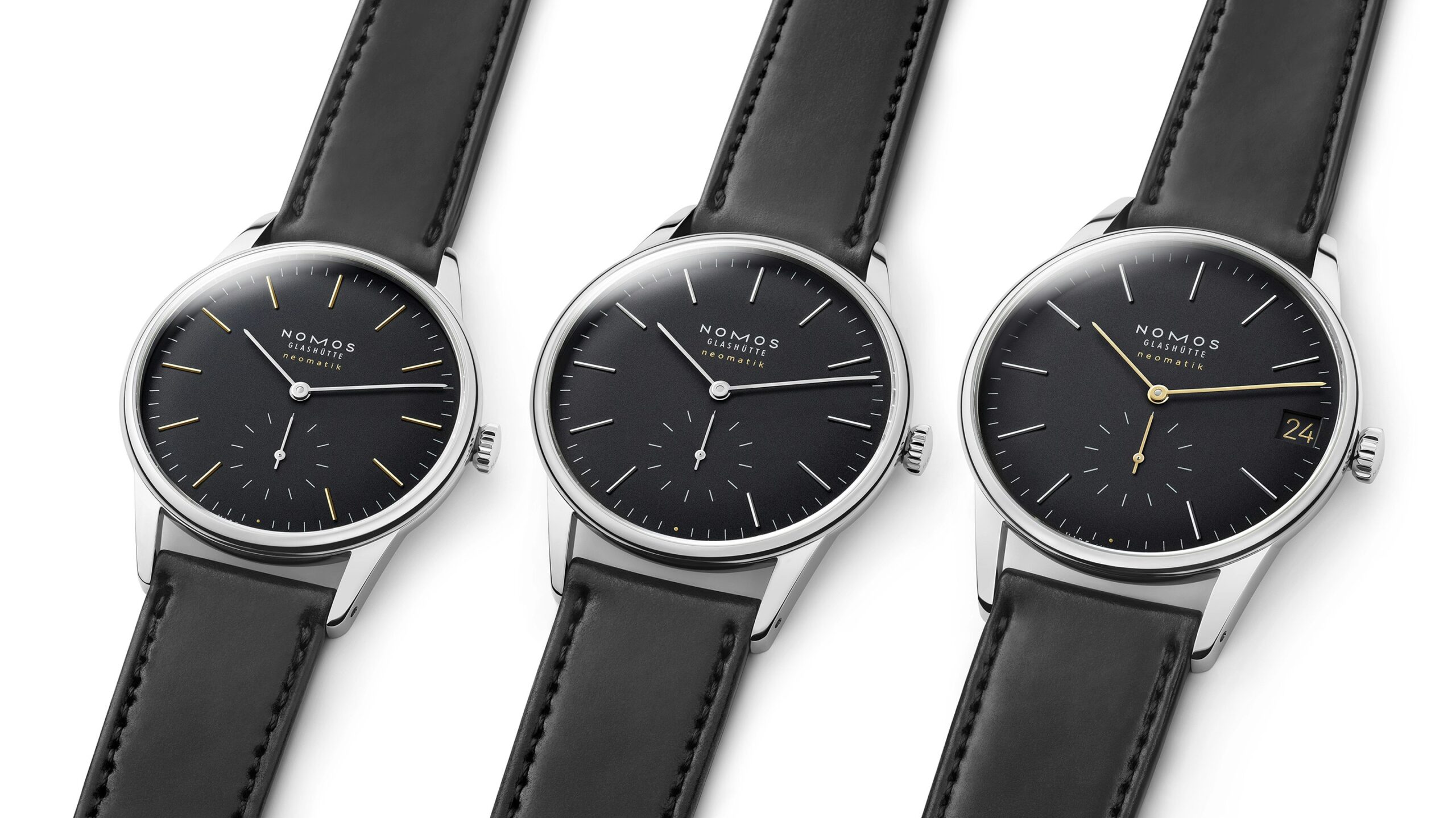 Introducing: Nomos Has Three New Black Orion Watches, Each With Their Own Flair