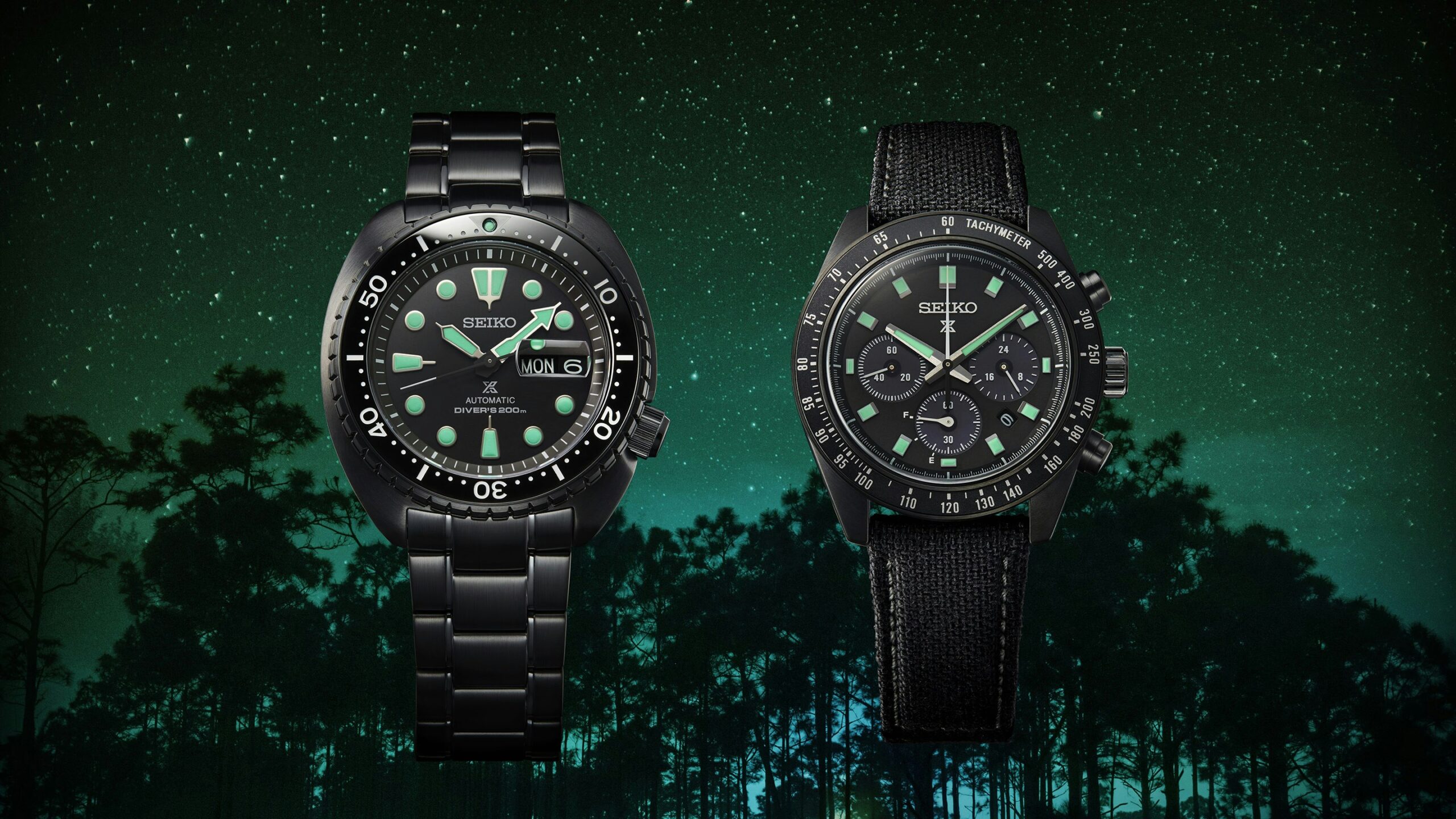 Introducing: The Seiko ‘Black Series’ Grows, With New Diver And Solar Chronograph