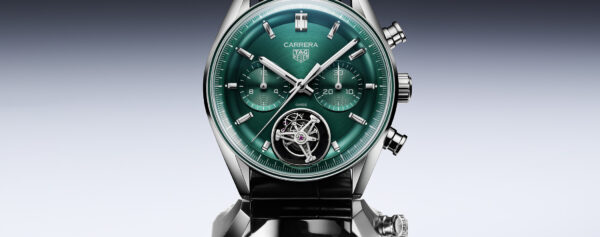 Introducing – The Green Tag Heuer Carrera Chronograph Tourbillon Glassbox